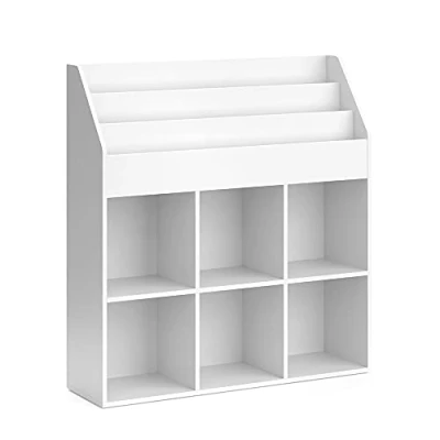 Image of Vicco Kids&#039; shelf Luigi, White, 107.2 x 114.2 cm