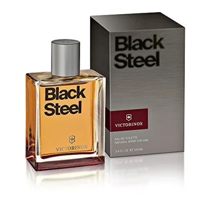 Image of Black Steel by Swiss Army for Men 3.4 oz EDT Spray