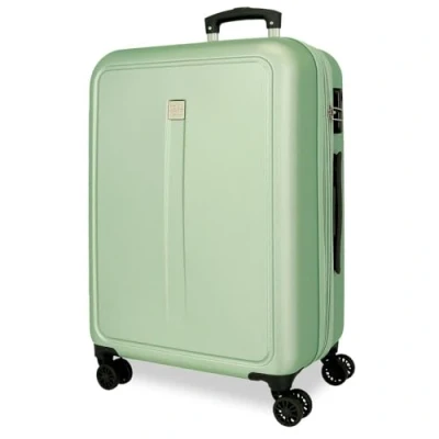 Image of ROLL ROAD Cambodia Travel Toiletry Bags, Green, Medium Suitcase
