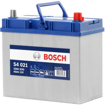 Image of B3D3185209D Starter battery BOSCH S4 0 092 S40 210 12V 45Ah 330A B00 Lead acid HONDA: CIVIC 6 Hatchback, CR V 2, 8 Hatchback
