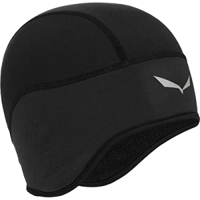 Image of SALEWA Ortles 2 Gore® Windstopper® Beanie, Black Out, M/58, Unisex