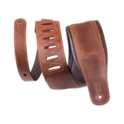 Image of Levy&#039;s Pm32bh brn Guitar Strap, Brown, One Size