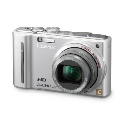 Image of Panasonic Lumix DMC TZ10EG S digital camera (12 megapixel 12 gang opt. Zoom, 7.6 cm (3 inch) display, image stabilizer, geo tagging) silver (refurbished)