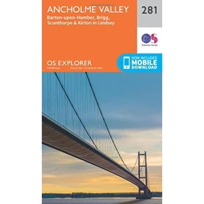 Image of Explorer 281 Ancholme Valley Map With Digital Version