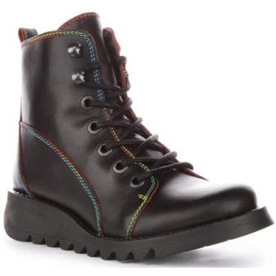 Image of Sore813Fly Java Leather Women&#039;s Ankle Boots