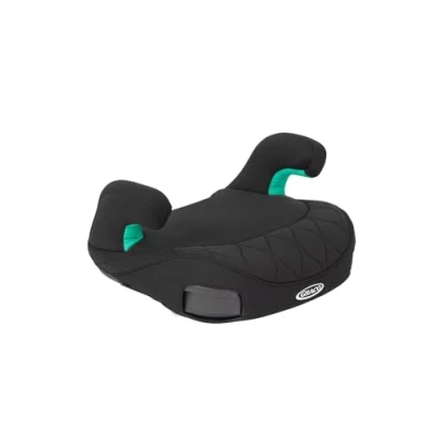Image of Graco booster Max R129 ISOFIX backless seat, Lightweight at only 2.7kg, Suitable from 137 150cm (approx. 7 to 12 years), Midnight fashion