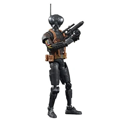 Image of Star Wars The Black Series Q9 0 (ZERO) Toy 15 cm Scale Mandalorian Collectible Figure with Accessories, Toys for Kids Ages 4 and Up