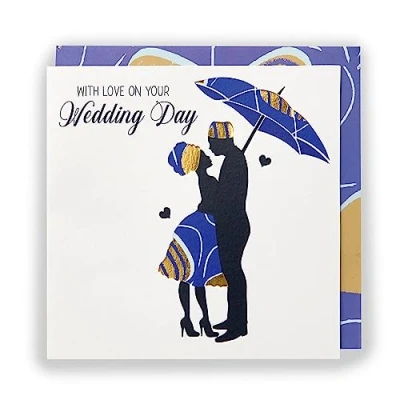 Image of Kindred X Afrotouch With Love On Your Wedding Day Card