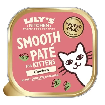 Image of Lily’s Kitchen Smooth Chicken Paté Complete Nutrition Kitten Food 19 x 85g