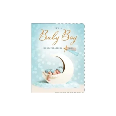 Image of Avant Garde Studios Baby Card Boy 8 x 6 inches