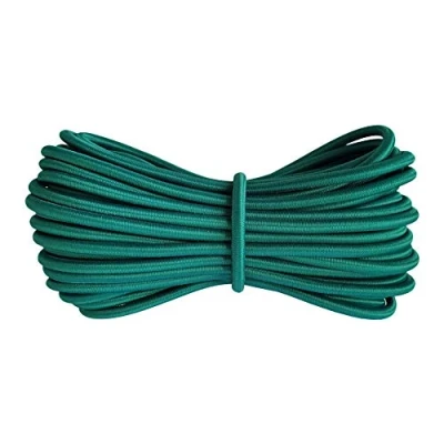 Image of Round Elastic Cord 5 mm Diameter Jade 10 metres