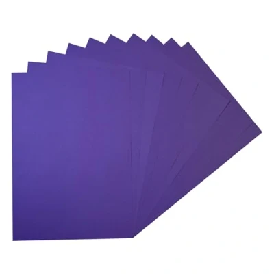 Image of Pack of 100 A4 Violet Purple Coloured Paper 75gsm Sheets