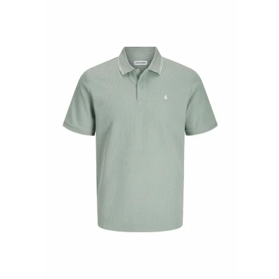 Image of Jack &amp; Jones Jjeaustin Polo shirt, Men&#039;s, Size: 6XL, Iceberg green