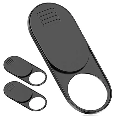 Image of Webcam Cover, Camera cover Slide,Ultra Thin Laptop Slide for Laptop,MacBook,PC,Computer,iMac,iPad, iPhone Cell Phone. 0.03in Thick Web Blocker Protect Your Privacy and Security(3PCS)