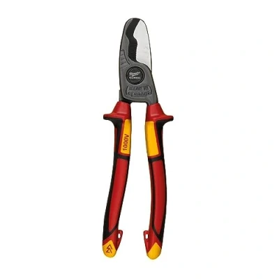 Image of Milwaukee 932464563 VDE Cable Cutter 210mm, Red