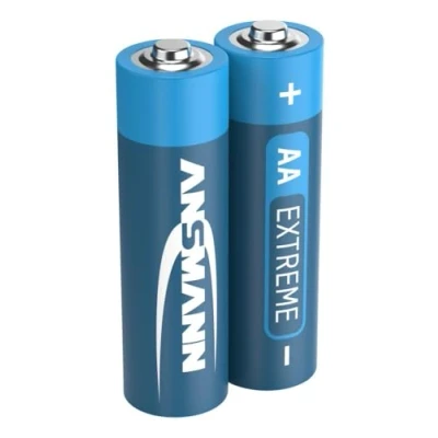 Image of Ansmann 5021003 AA Batteries [Pack of 2] Long Lasting High Capacity Disposable Type 1.5V Extreme Lithium Battery