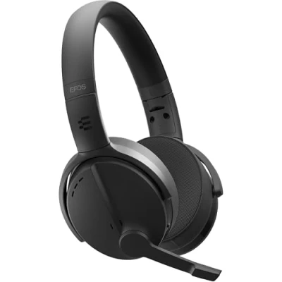 Image of EPOS ADAPT 561 II Enhanced ANC Bluetooth Headset with Foldable Boom Arm, Optimized for UC, 41 Hours Talk Time, Multi Device Connectivity