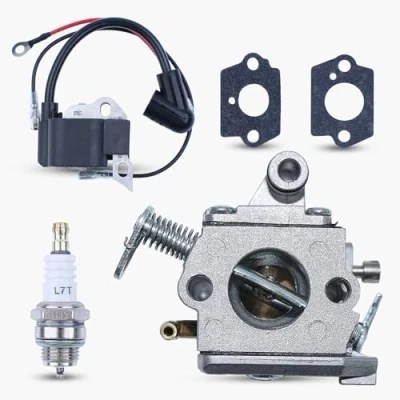 Image of Haishine Ignition Coil Spark Plug Carburetor Carb kit for STIHL 017 018 MS170 MS180 MS 170 180 Chainsaw Spare Parts