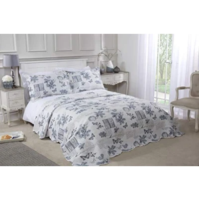 Image of Emma Barclay Wordsworth Quilted Patchwork Bedspread Set Single