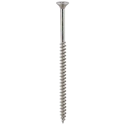 Image of TIMCO Solo Chipboard &amp; Woodscrews PZ Double Countersunk 5.0 x 25 Zinc Box of 200