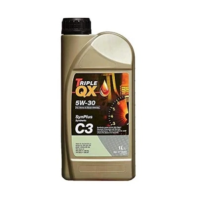 Image of Triple QX 521776062 SynPlus 1L Engine Oil 1 Litre 5W30 C3 Fully Synthetic