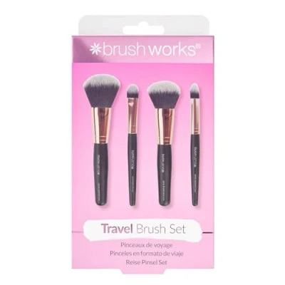 Image of Brushworks Travel Makeup Brush Set