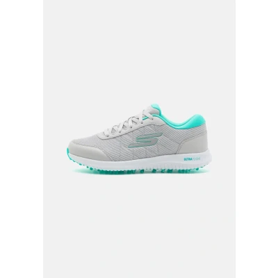 Image of Skechers Performance GO MAX Fairway 4 Golf shoes, Women&#039;s, Size: 6, White/turquise Textile/synthetics