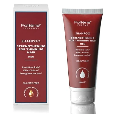 Image of Foltene Shampoo Strengthening For Thining Hair, Men, 6.76oz