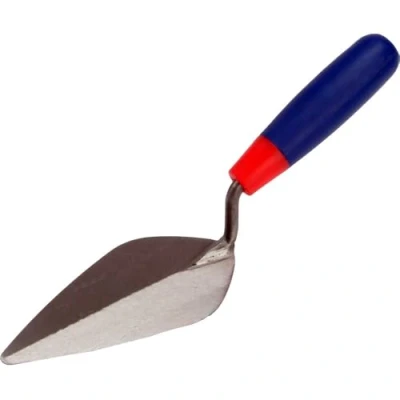 Image of R.S.T. Soft Touch Pointing Trowel 6In Rtr10606S, Red,Blue
