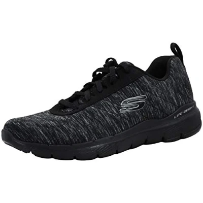 Image of Skechers Mens Go Run Consistent Trainers, Black, 12 UK