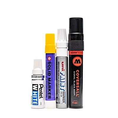 Image of Classic Graffiti Marker Pack Pen Bundle (4)