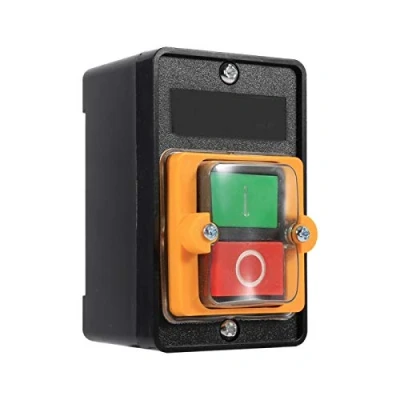 Image of 380V 10A Pushbutton Switch, ON/OFF Water Proof Push Button Switches, Machine Tool Accessories