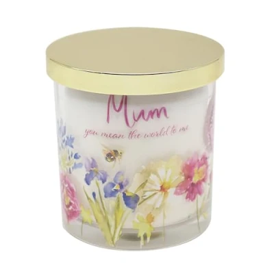 Image of Lesser &amp; Pavey 220G Mum Candle Candles Gifts for Perfect Birthdays, Anniversary or Mothers Day Lovely Gifting