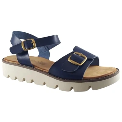 Image of Heavenly Feet Trudy Blue Navy, 5 UK