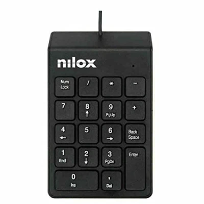 Image of Nilox USB Keyboard, 78 Keys, Compatible with Windows, Shelf life of more than 10 million pulsations