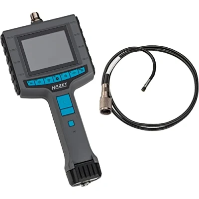 Image of HAZET, 4.9 4812 11 /5FS Front Camera Video Endoscope, Compact Endoscope Kit with 1.5x and 2x Zoom, MP4 Format, 1920 x 1080 Pixels, JPG Image, Pixels