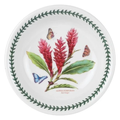 Image of Portmeirion Exotic Botanic Garden Pasta Bowl with Red Ginger Motif by