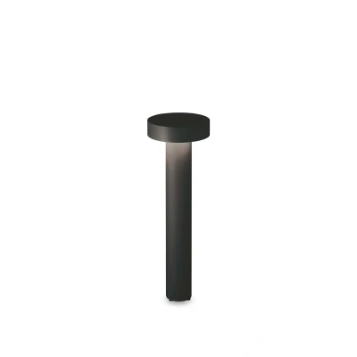 Image of Tesla 4 Light 60cm Outdoor Bollard Black IP44