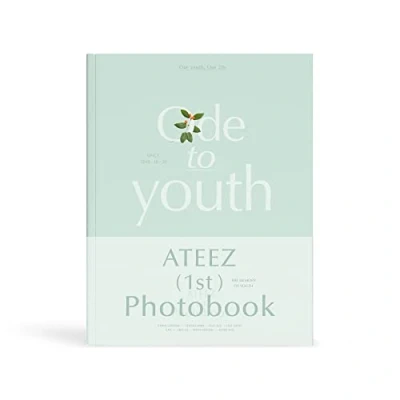Image of KQ Ent. ATEEZ 1ST PHOTOBOOK [ODE TO YOUTH]+Extra Photocards Set K POP merch Idol, 230 x 300 30 mm