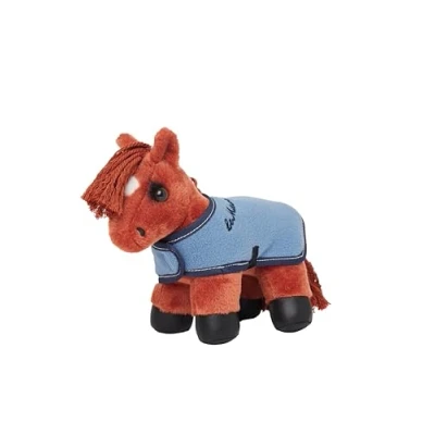 Image of LeMieux Tiny Pony Thomas Cheeky Chestnut Soft Coat Pocket Friendly Size Includes Fleece Rug