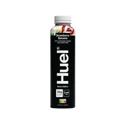 Image of Huel Black Edition Strawberry Banana Meal Drink (Pack of 8)