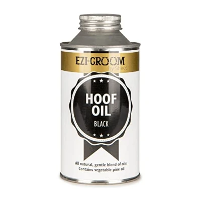 Image of Shires EZI GROOM Hoof Oil 500ml Black or Clear
