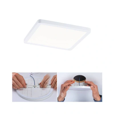 Image of Paulmann Areo LED panel 4000K angular 17.5cm white