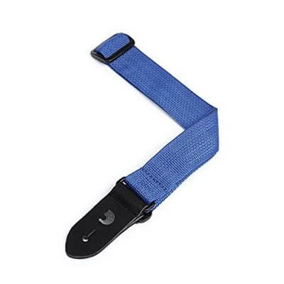 Image of D&#039;Addario Ukulele Strap Polypropylene for Ukuleles Blue 1.5&quot; Wide