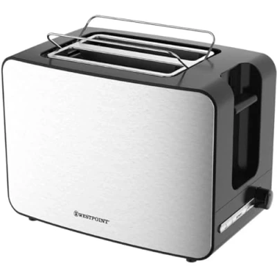 Image of Westpoint Deluxe 2 Slice Toaster, Stainless Steel, Slice, Brushed and Polished