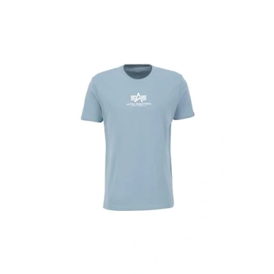 Image of Alpha Industries Basic T Shirt for Men Greyblue