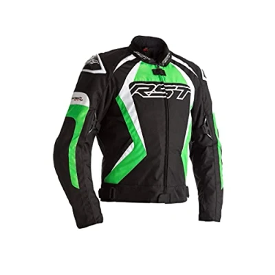 Image of RST 814000590473var a2 Mens Textile Jacket tractech evo 4 Color Green Size 52 M