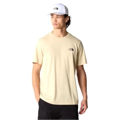 Image of The North Face Simple DOME Print Tshirt, Men&#039;s, Size: Large, Gravel