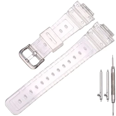 Image of MCXGL Resin Strap Compatible with Caiso g shock GA2100 GA 2110 mens Rubber Sports Waterproof replacement Bracelet Watch Band Accessories (Army green)
