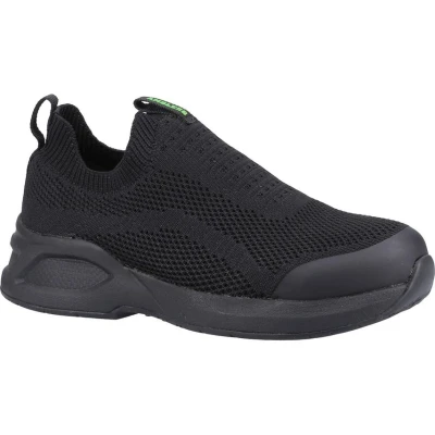 Image of Amblers Safety 609 Trainers Womens Black UK 4